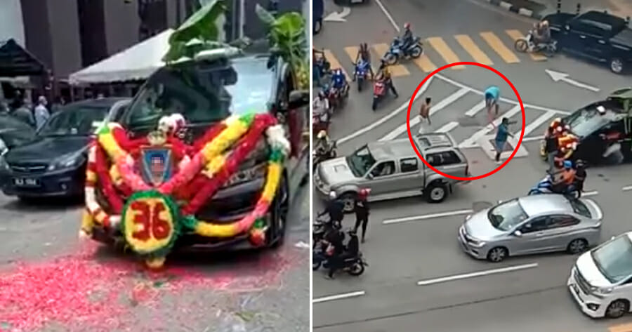 5 Arrested After Setting Off Firecrackers During Gang Member’s Funeral Procession In KL