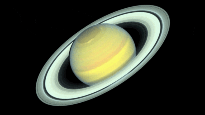 Stunning Hubble Images Capture Changing Seasons in Saturn’s Vast and Turbulent Atmosphere
