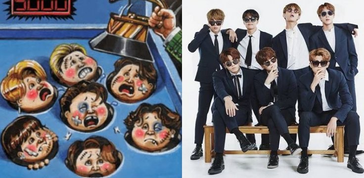 Topps Company Portrays BTS as Bruised 'Garbage Pail Kids'; Stop Asian Hate, Say Fans