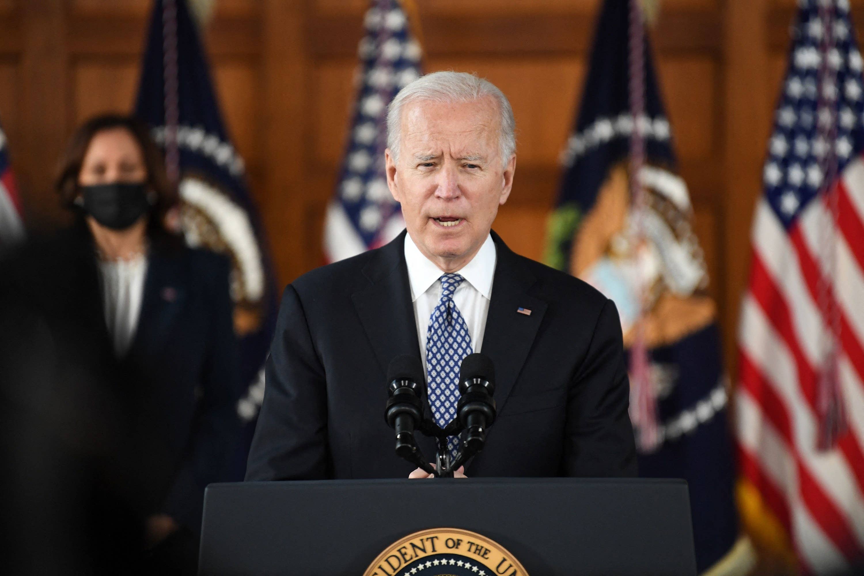 Joe Biden And Kamala Harris Condemned The “Scapegoating" Of Asian Americans After The Shooting In Atlanta
