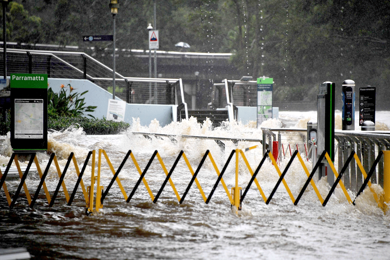 Rains caused record flooding in Australia