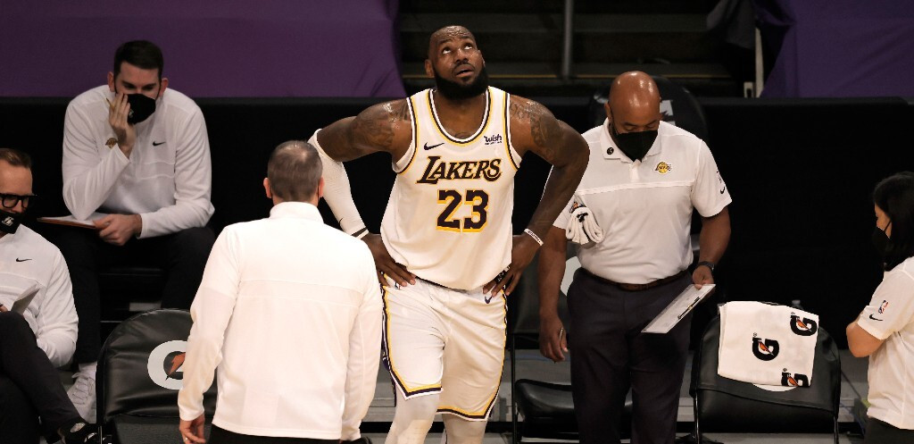 LeBron James Is Out Indefinitely With A High Ankle Sprain