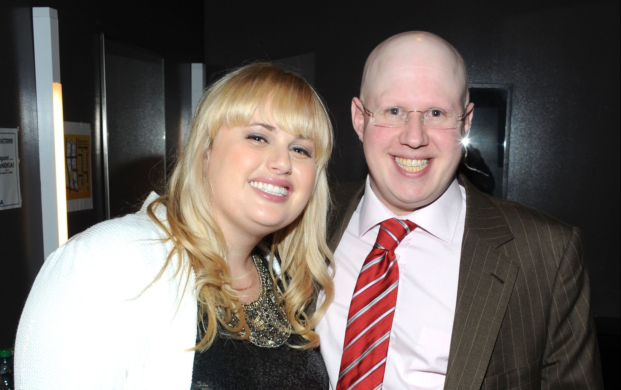 Rebel Wilson thanks close pal Matt Lucas for ‘brotherly advice’ as they reunite after year apart as she films in the UK