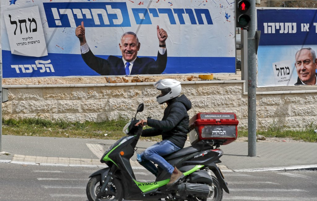 Netanyahu ahead but win uncertain in new Israel vote