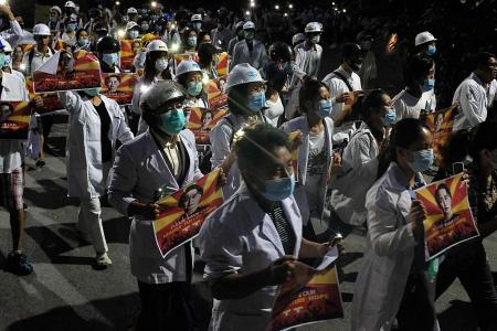 Myanmar protesters use new tactics to evade injury, death