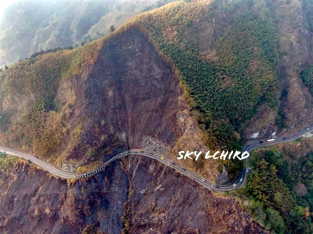 台湾阿里山火噬97小时才扑灭