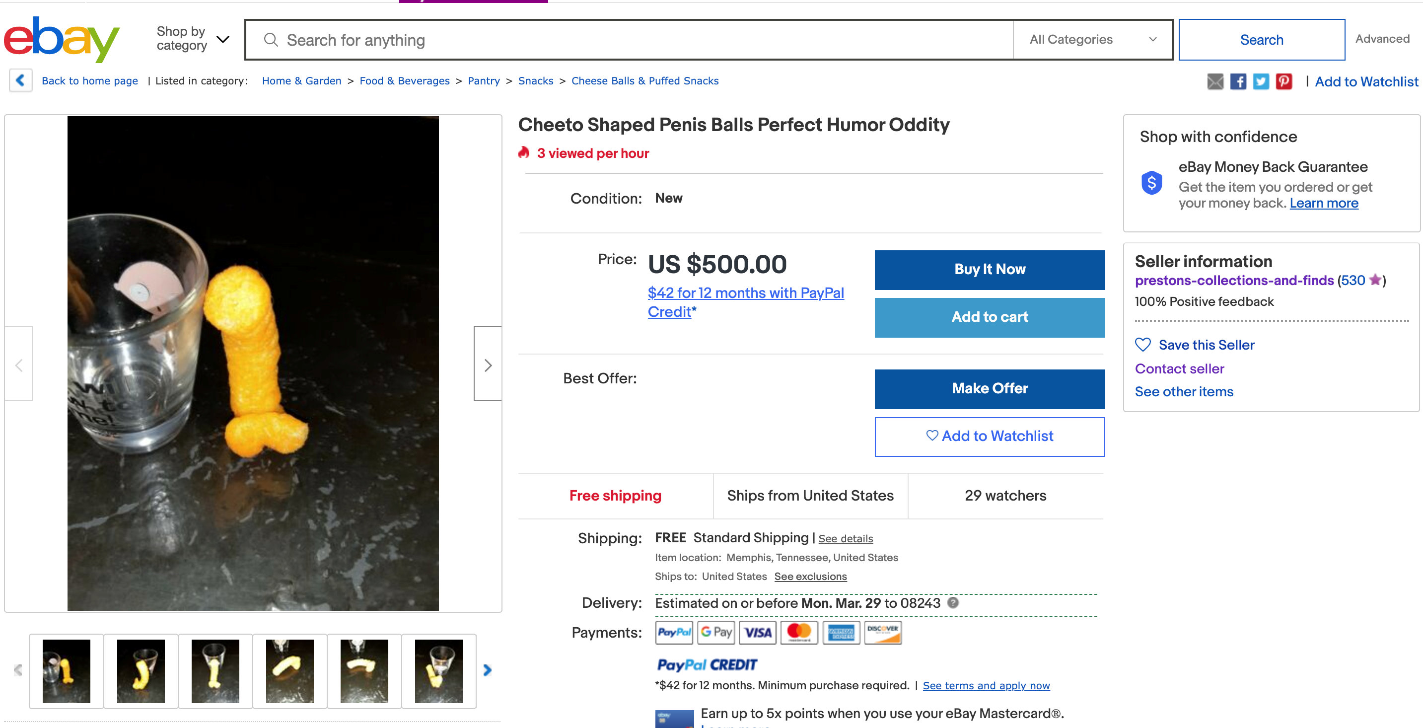 ​Cheeto That Looks Like Arnold Schwarzenegger On Sale For £7,000