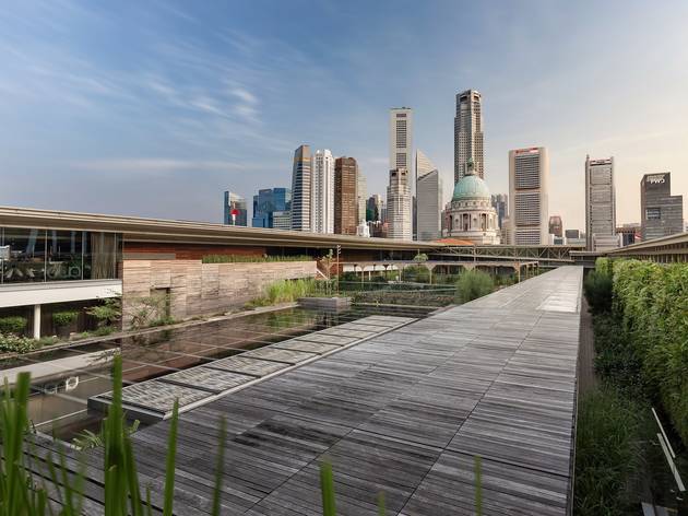 Free rooftop spaces in Singapore to visit for the views