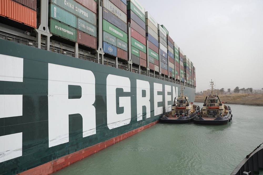 Dutch salvage firm says Suez ship move could take ‘weeks’