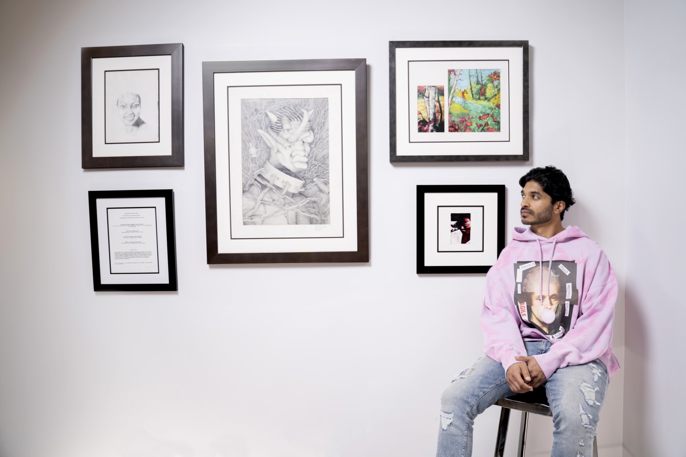 Meet the Collector Who Purchased Kanye West’s Art from High School