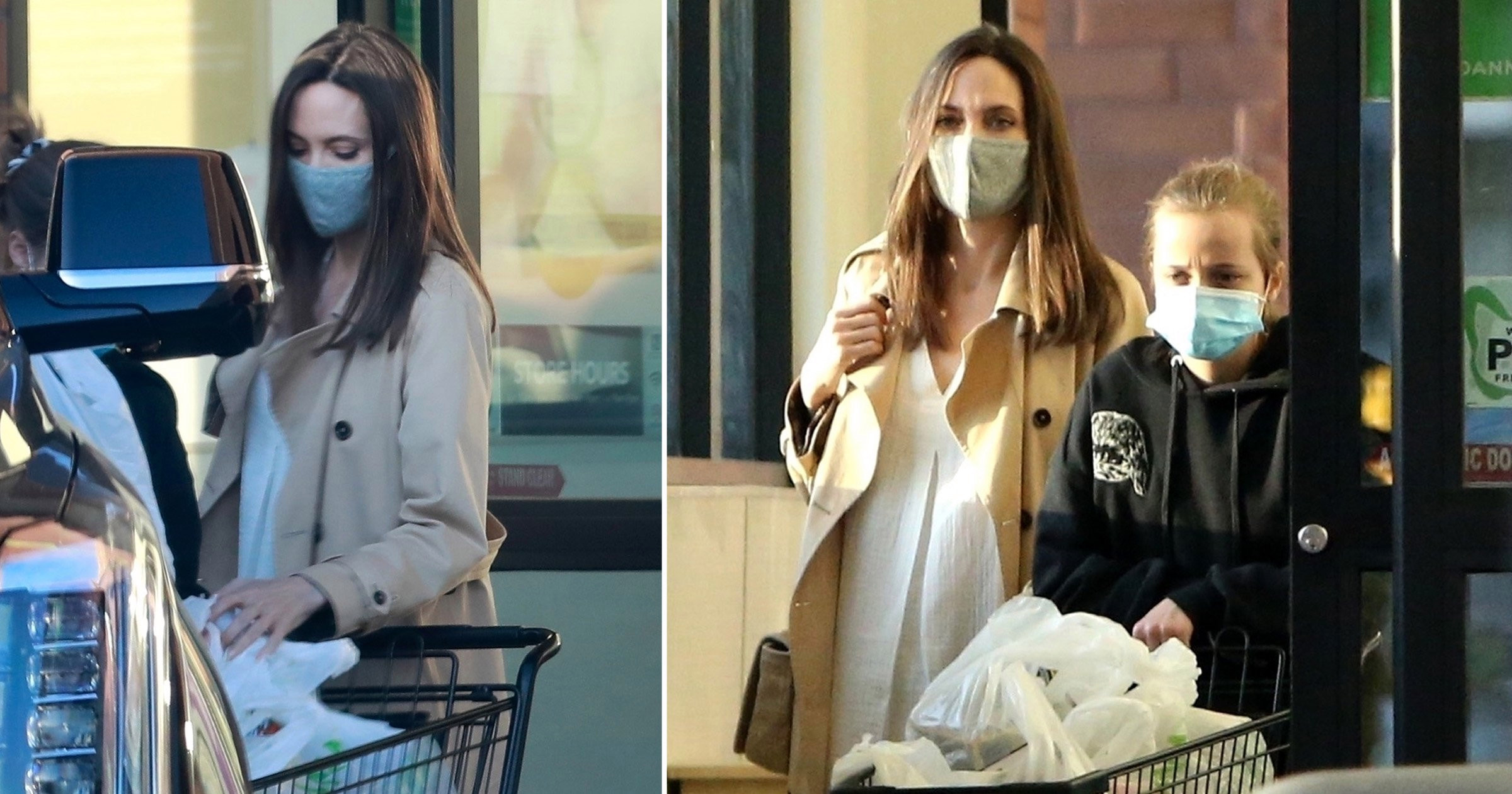 Angelina Jolie goes craft shopping with Shiloh as divorce battle with Brad Pitt rumbles on