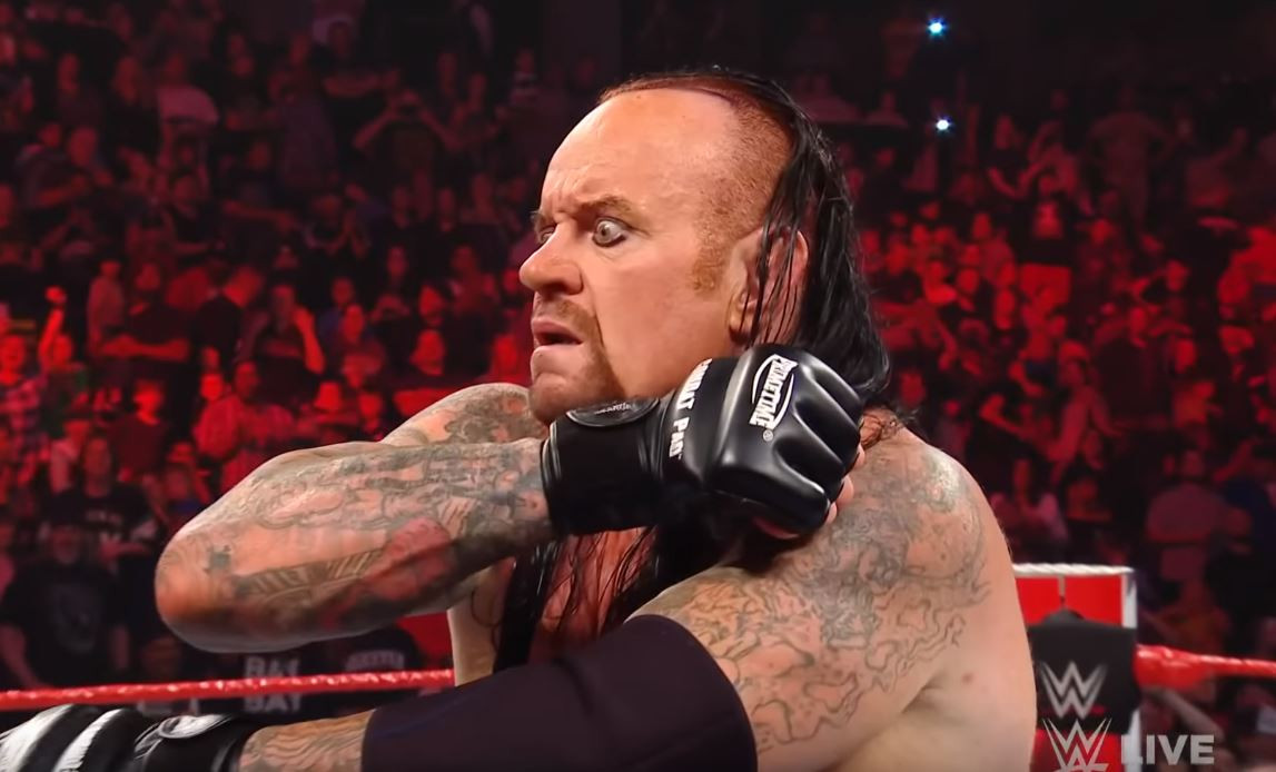 The Undertaker nearly broke WWE star Damian Priest’s nose with stiff punch during training session