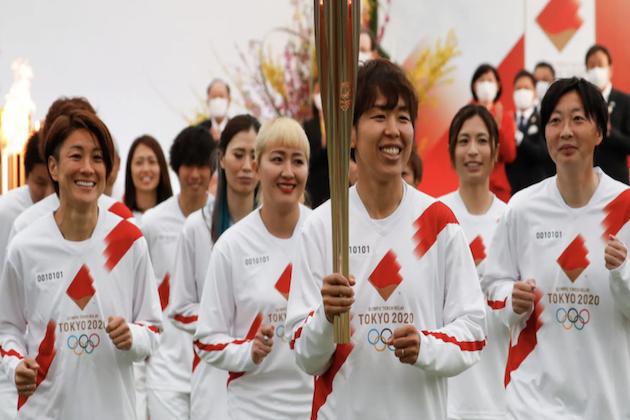 Torch has begun nationwide route to welcome Japan Summer Olympics