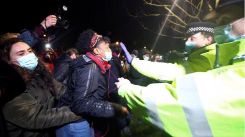 Police 'acted appropriately' at Sarah Everard vigil