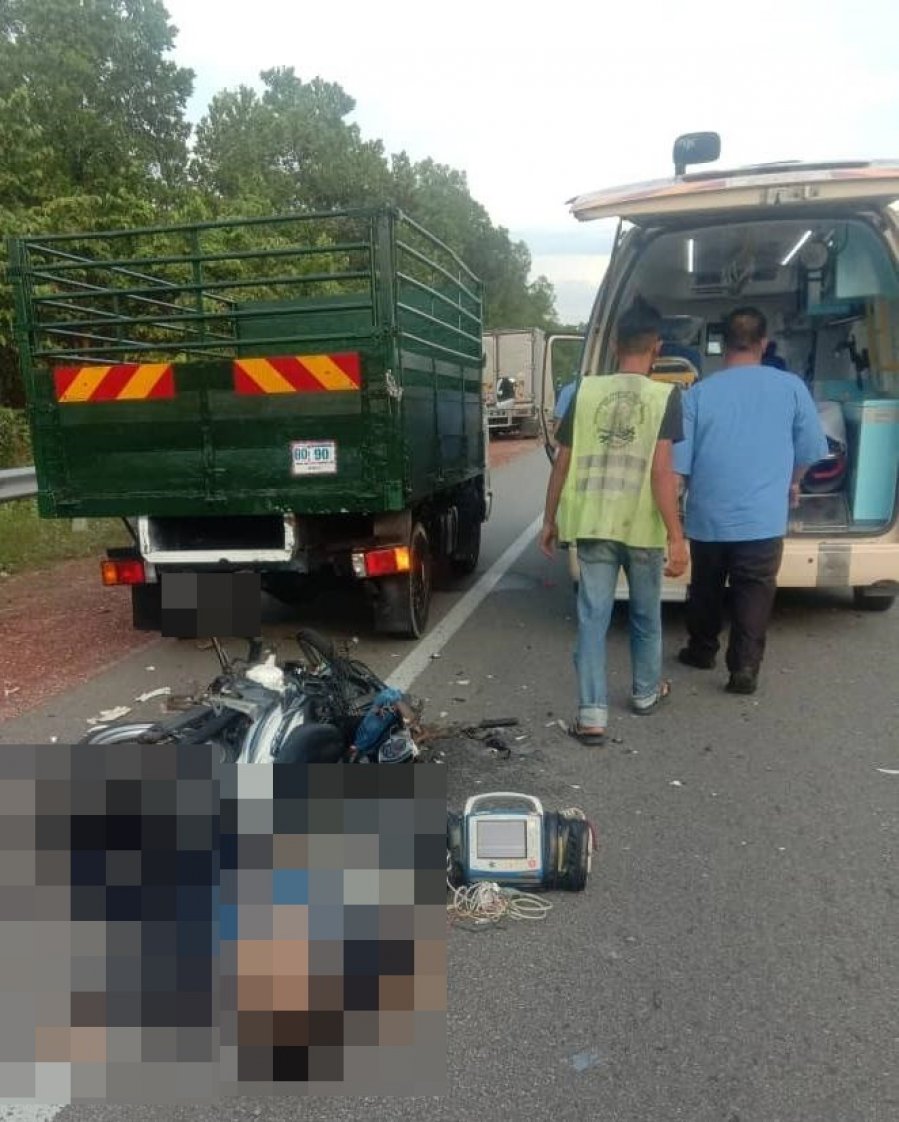公路交通意外　骑士重创头部惨死