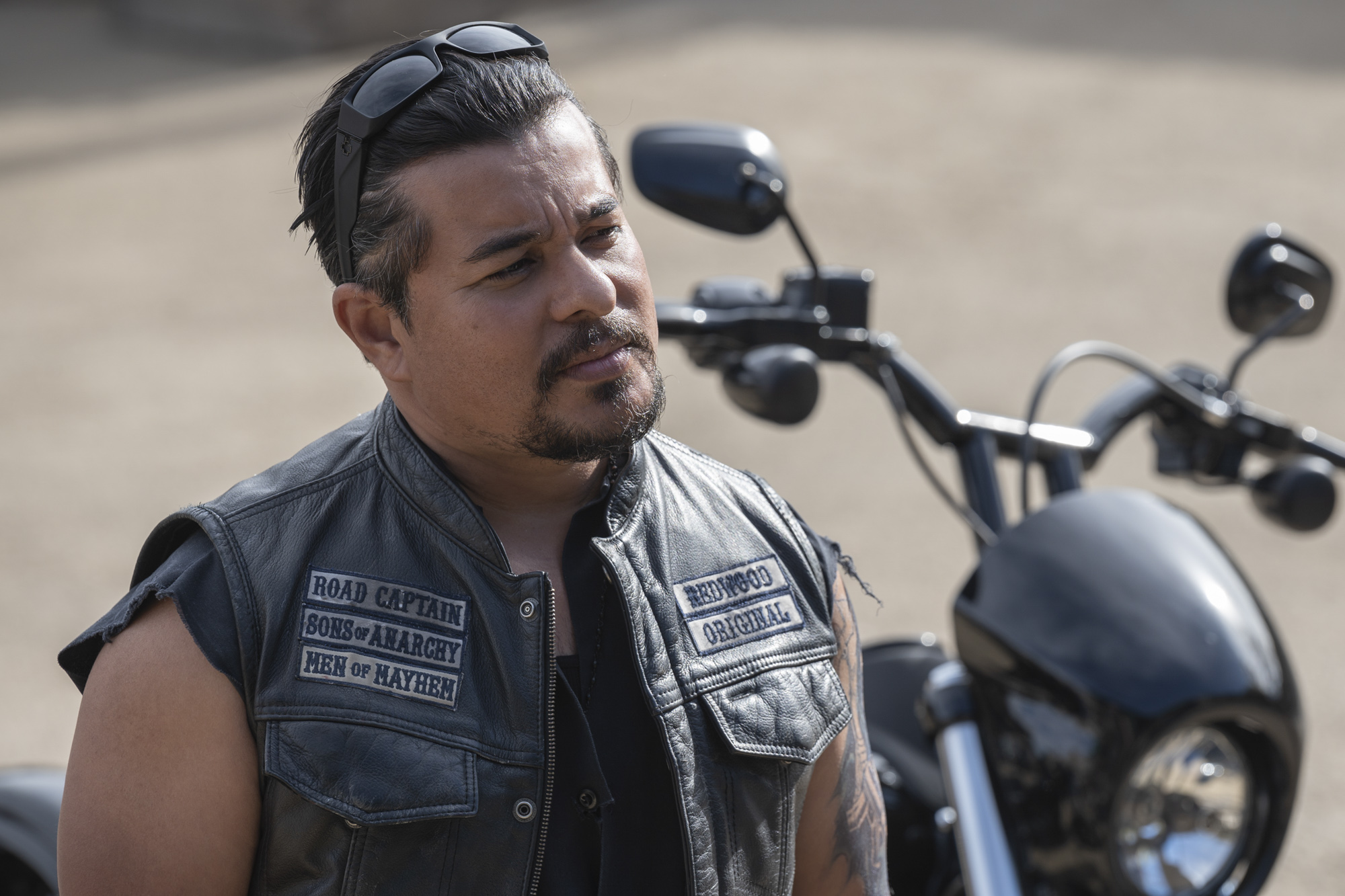 Mayans M.C. boss Elgin James says SAMCRO will continue to appear only when it’s 'organic'