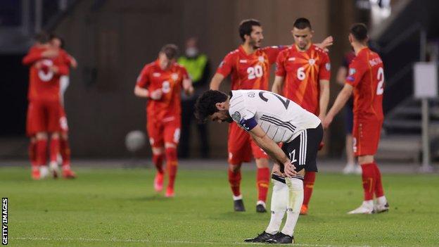 Germany 1-2 North Macedonia: Four-time world champions suffer shock defeat
