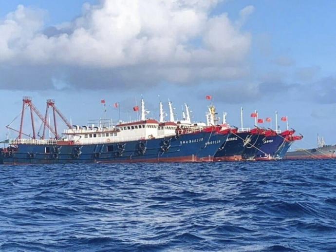 逾250中国船闯专属经济区 菲律宾要求立即驶离