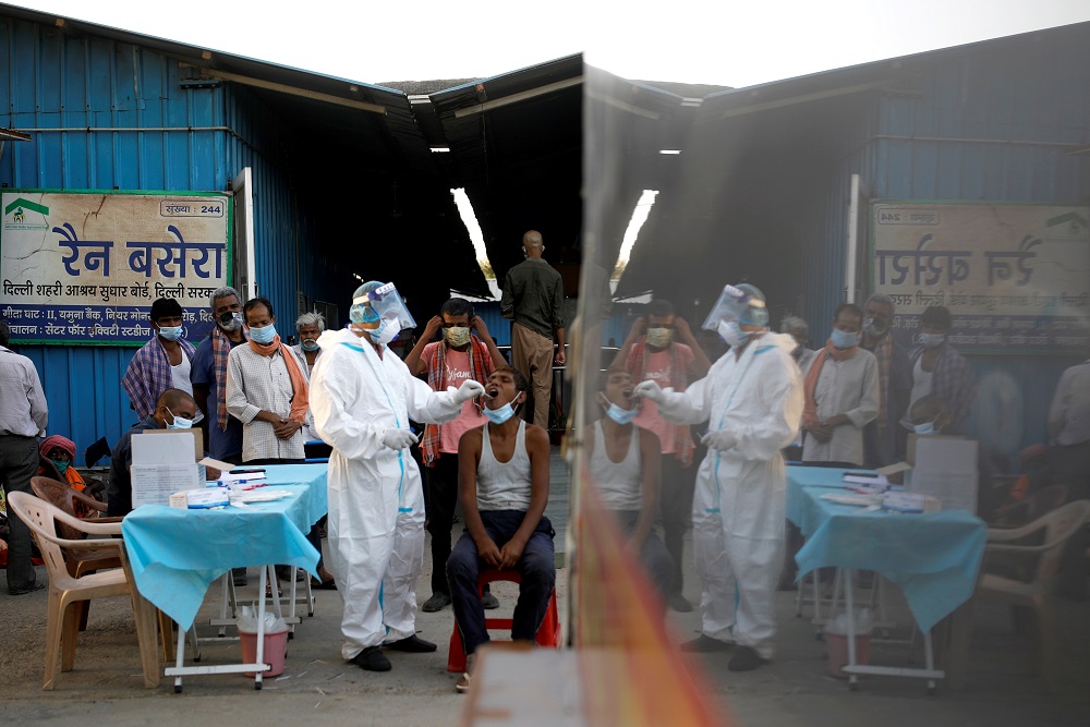 India reports six-month high of Covid-19 daily infections amid new curbs