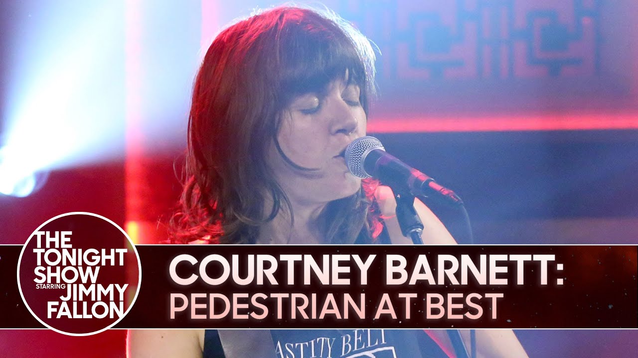 Courtney Barnett: Pedestrian at Best | The Tonight Show Starring Jimmy Fallon