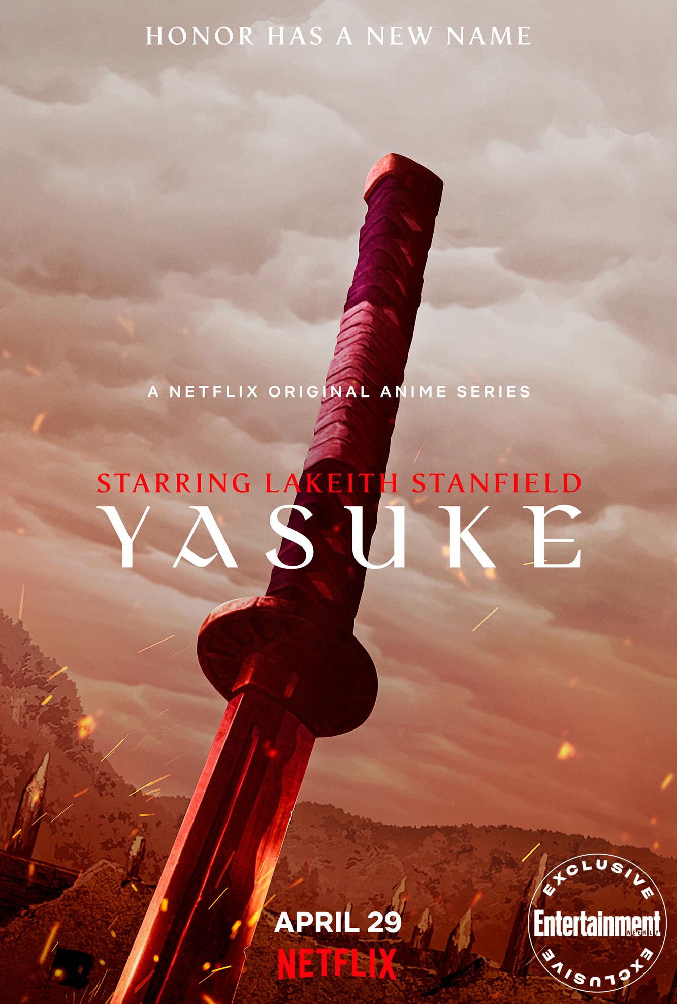 LaKeith Stanfield becomes Yasuke, the first African samurai, in debut trailer for Netflix anime series