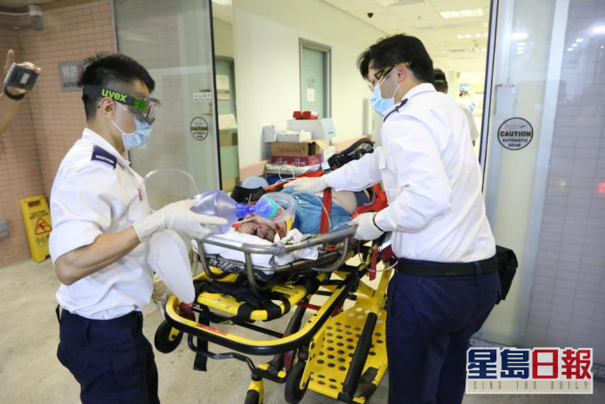 跑马地男子攀石堕下昏迷 送院抢救后不治