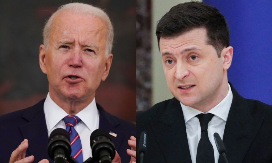 Biden offers Ukraine ‘unwavering support’ in faceoff with Russia