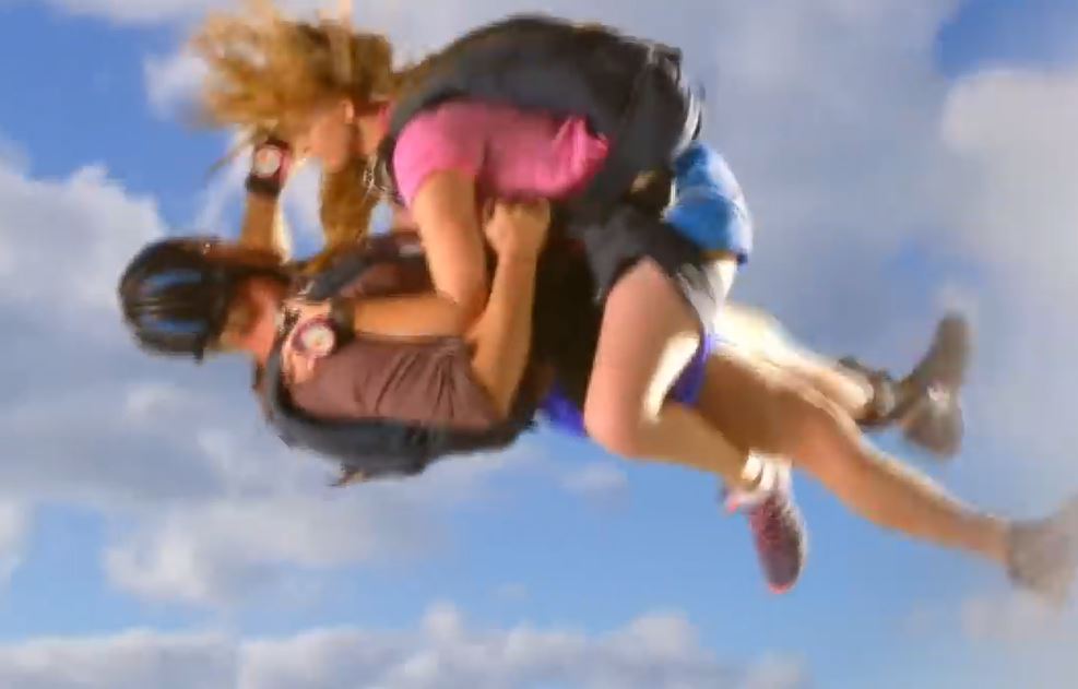 Couple End Up In A&E After Trying To Have Sex While Skydiving