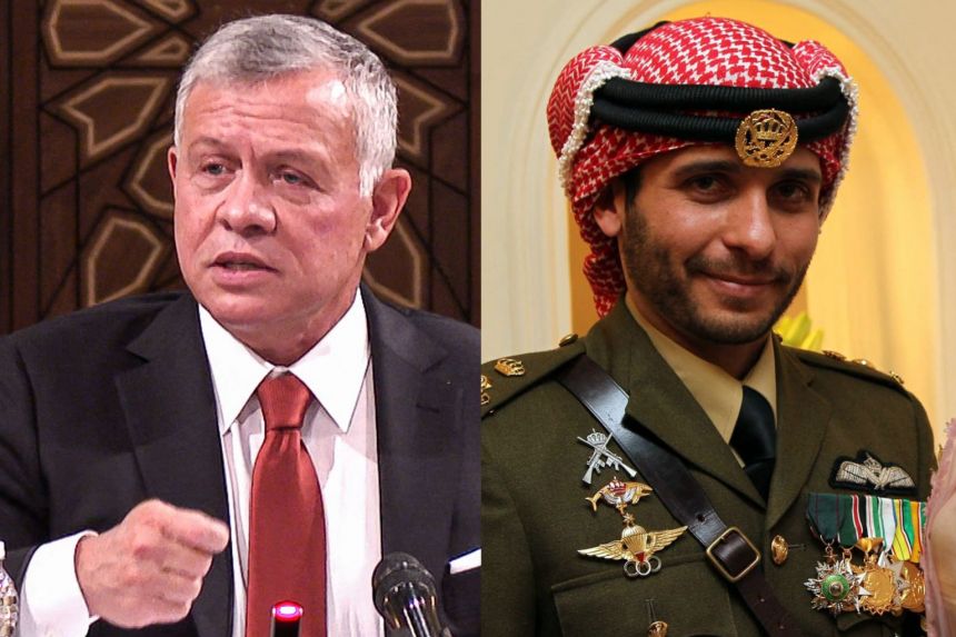 Jordanian king's half-brother told to halt actions related to country's 'security and stability'