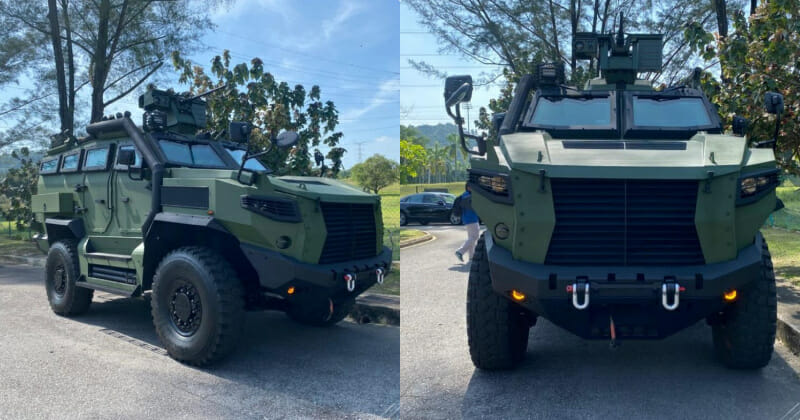Meet Tarantula, Malaysia’s First Armoured Vehicle
