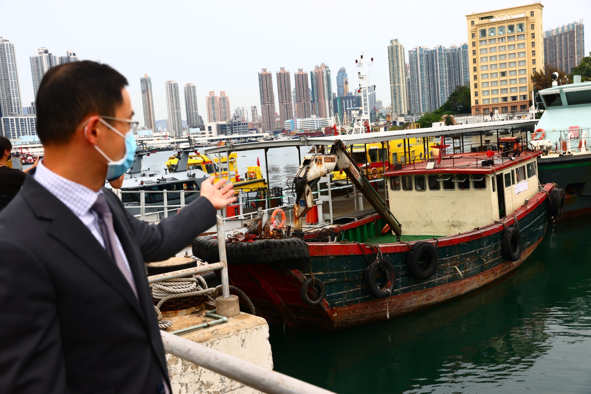 Customs pounces on smugglers at Hong Kong International Airport construction site to make HK$31 million bust