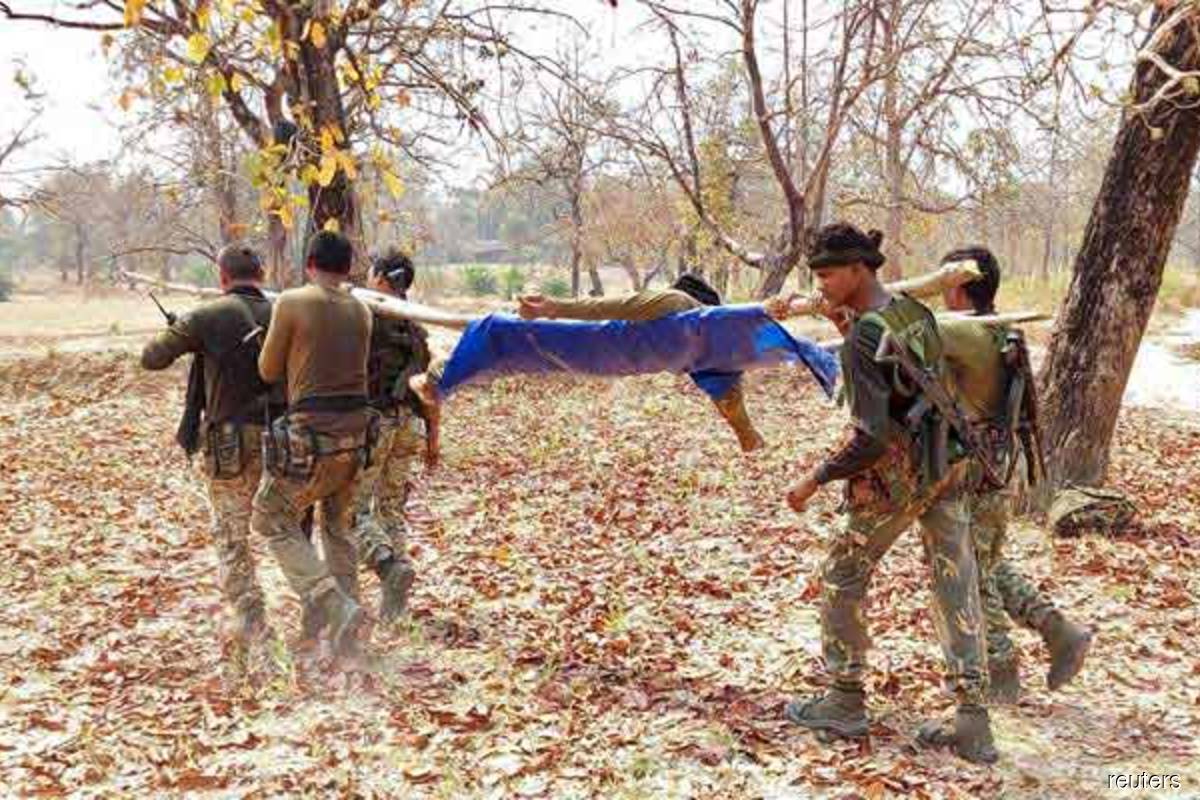22 Indian security members killed in Maoist attack, says govt official