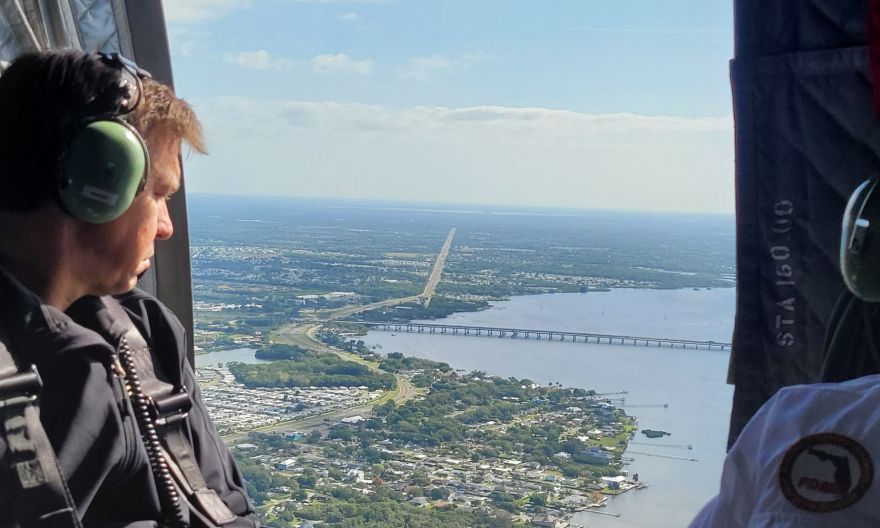 Florida officials warn of 20-foot 'wall of water' if reservoir breaches