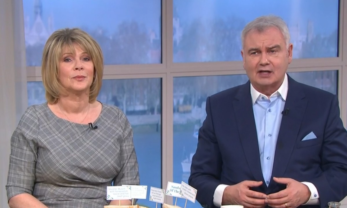 Ruth Langsford concerned for husband Eamonn Holmes during This Morning 