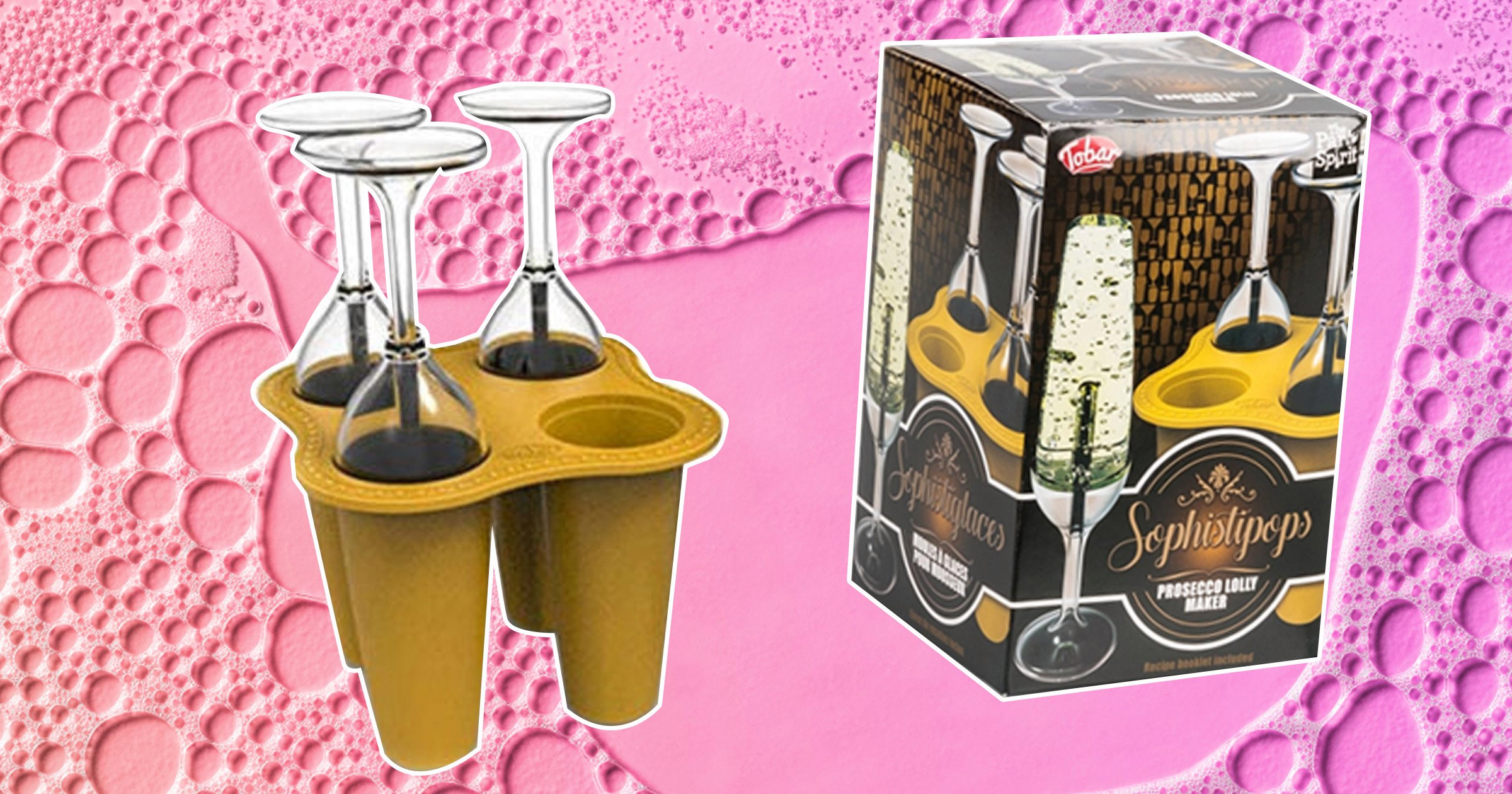 Prosecco popsicle moulds are a thing and you need them for summer