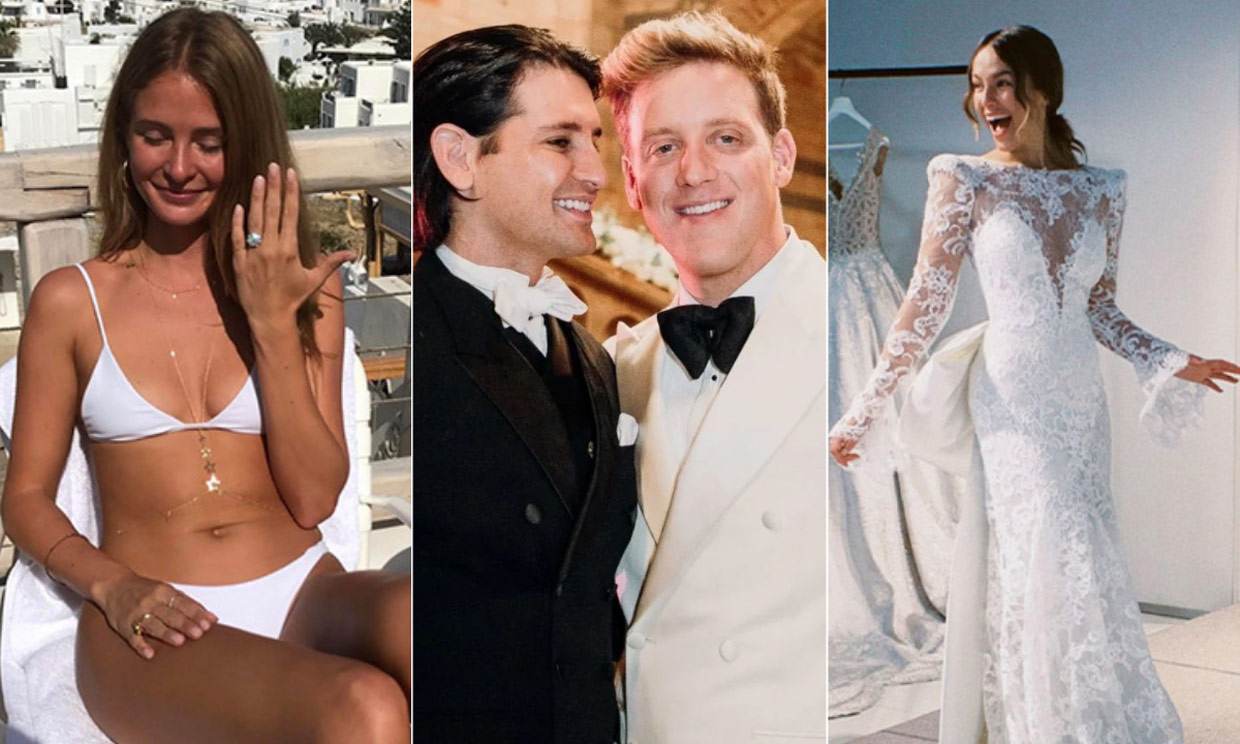 Made in Chelsea stars' wedding and engagement photos: Ollie Locke, Lucy Watson and more