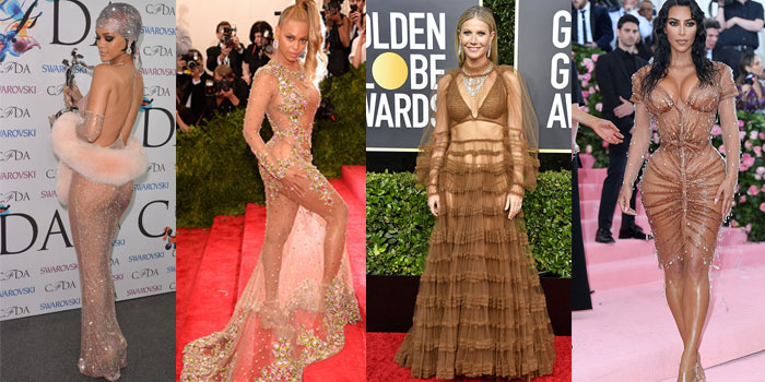 The Sexiest And Most Naked Dresses Seen On The Red Carpet