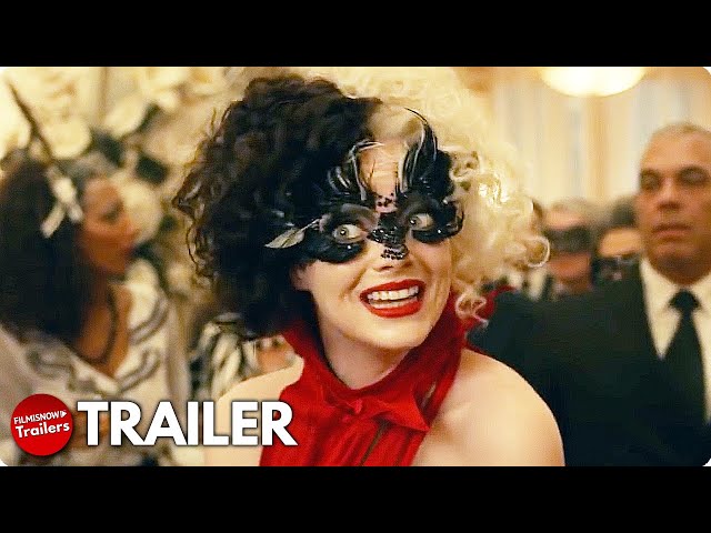 CRUELLA Trailer #2 (2021) Emma Stone Disney Movie
