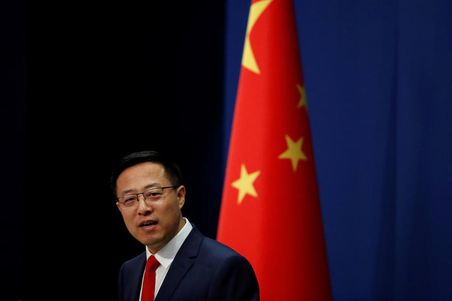 China says US to blame for tensions over Taiwan
