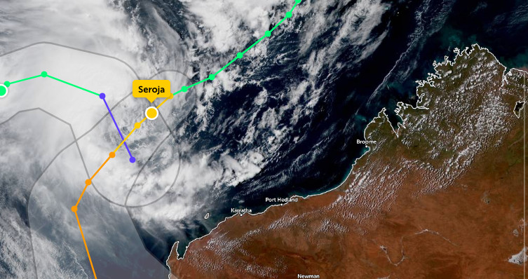Tropical Cyclone Seroja set to hit Australia