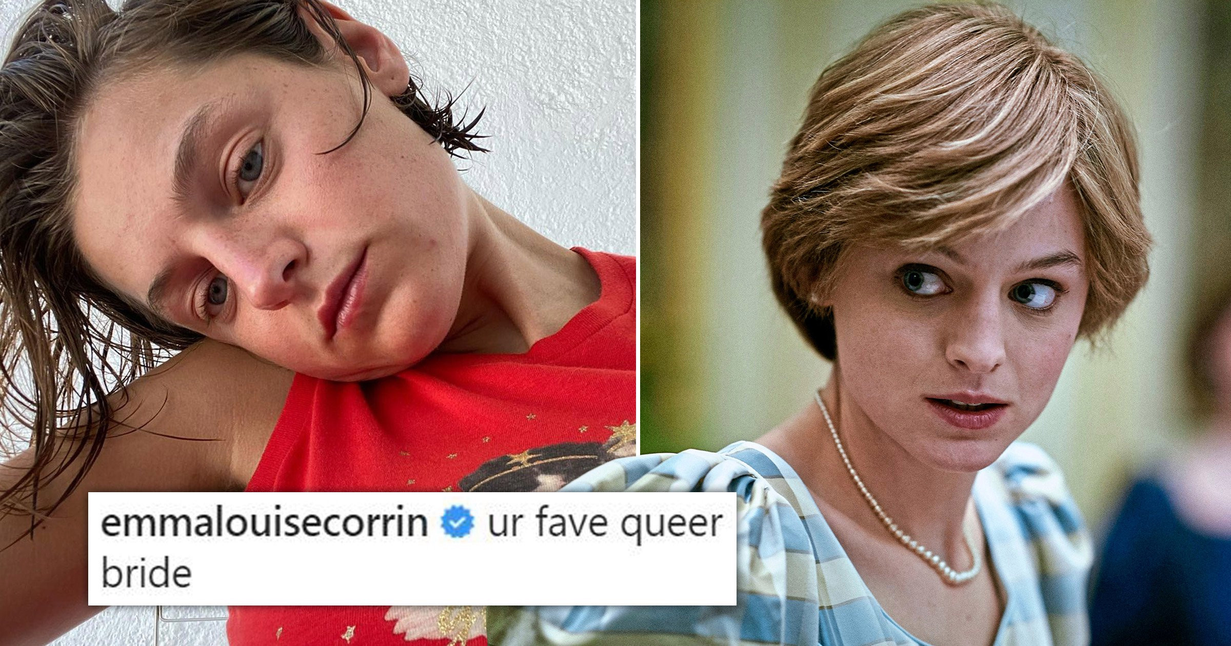 The Crown’s Emma Corrin appears to confirm she’s queer in lowkey cryptic post