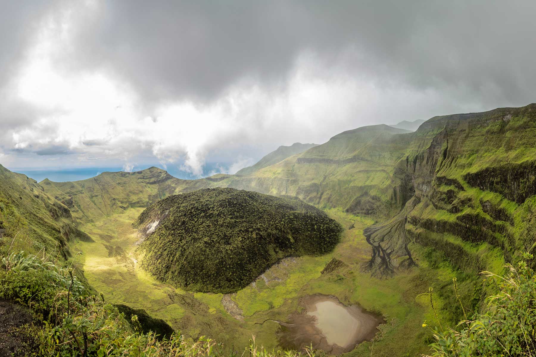 St. Vincent Volcano Erupts for the First Time Since 1979, Spewing Ash and Smoke for Miles