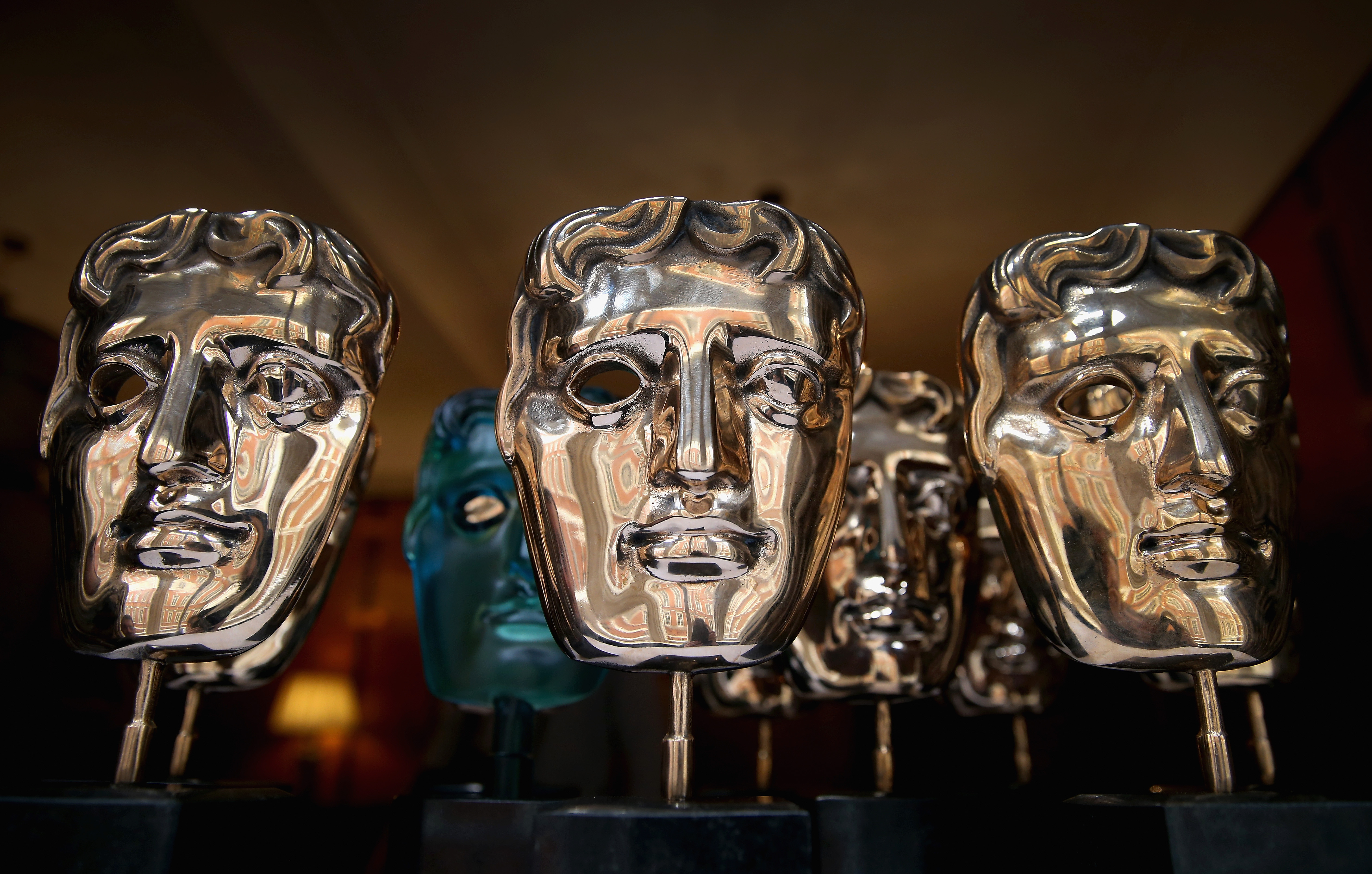 Who is the BAFTA mask modelled on?