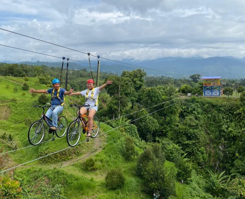 Bunny farm boss begins sky bike centre in Ranau