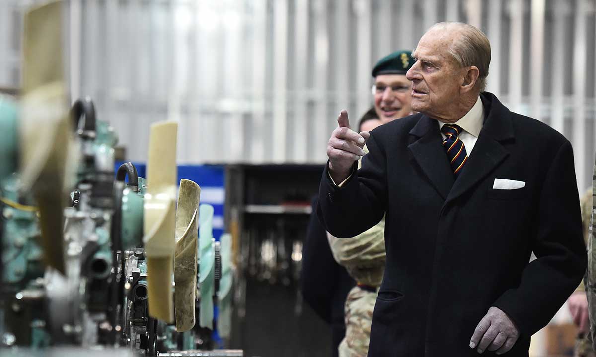 Prince Philip designs his own funeral car