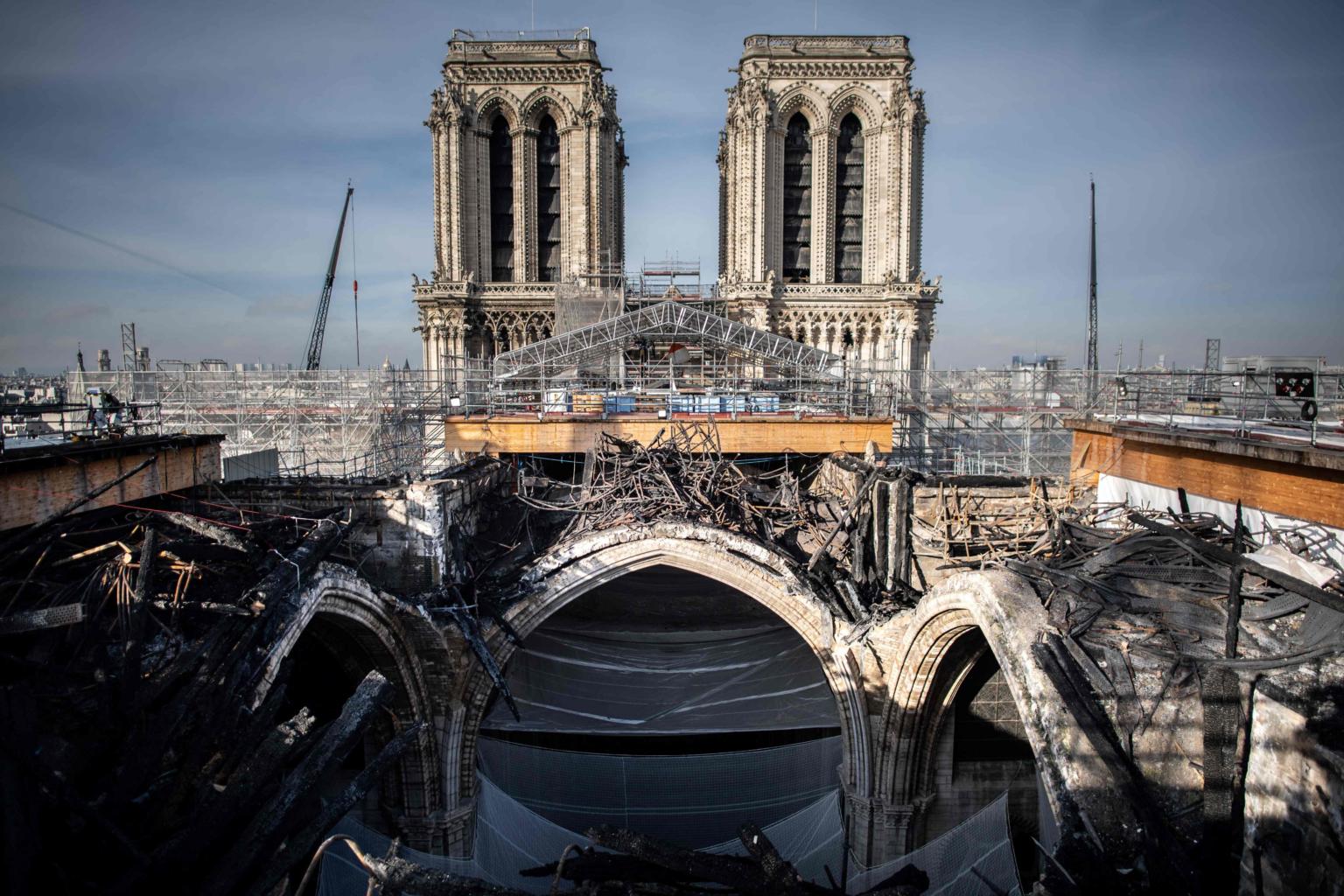 Two years on, Notre-Dame in Paris awaits long path to pre-fire glory