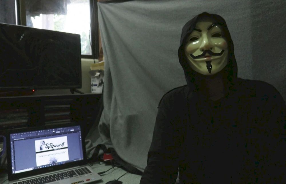 Myanmar youth fight internet outages with underground newsletter