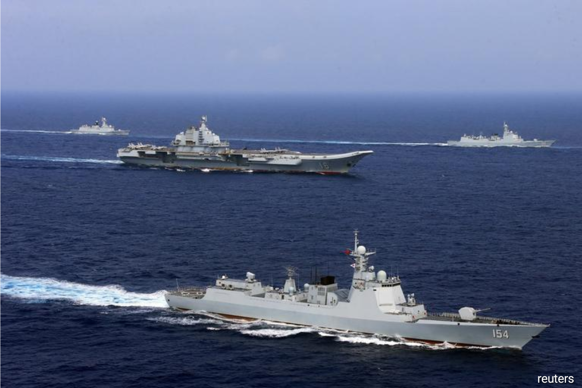 PLA carrier enters S.China Sea after American flattop exercise amid Taiwan tensions: Global Times