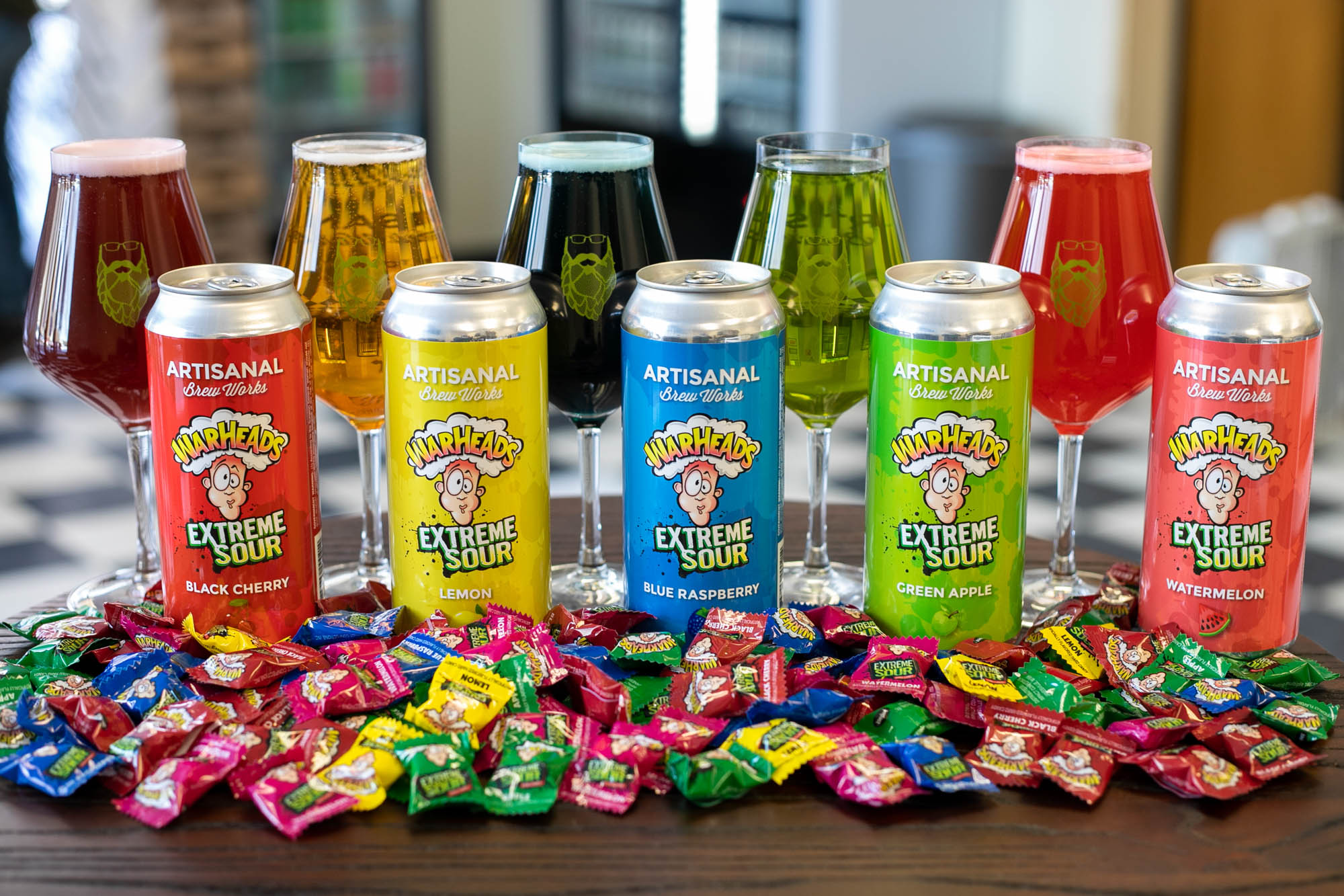 Official 'Warheads' Hard Seltzers Debut at a Small New York Craft Brewery