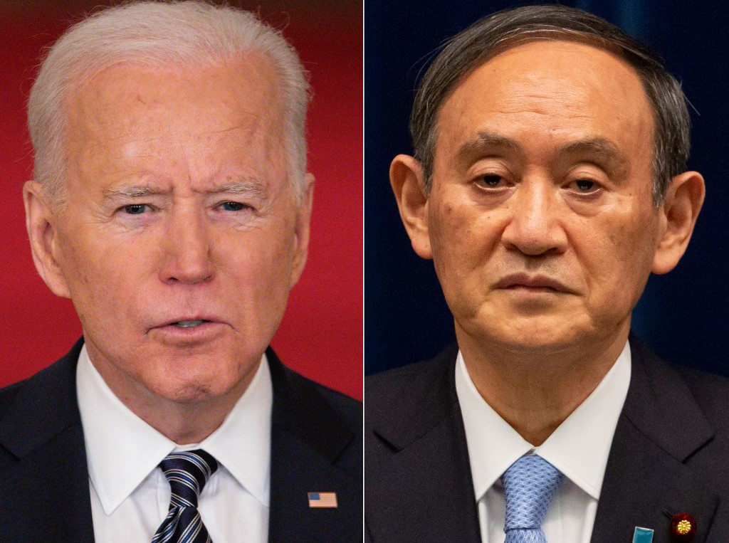 Biden, Suga to send signal to assertive China at DC summit